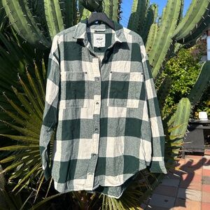Aerie Plaid Button-Up